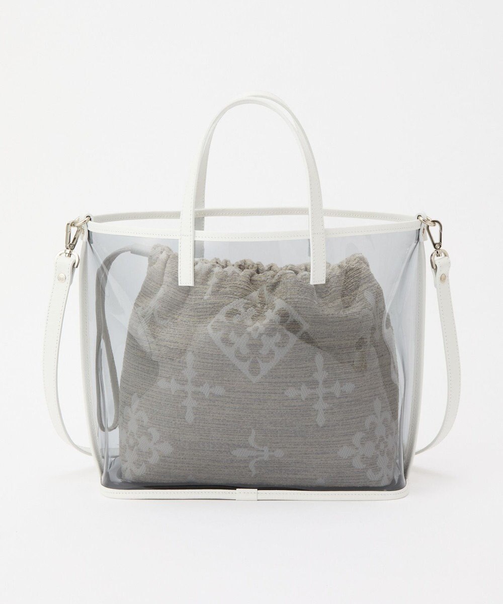 russet 【PEANUTS×russetコラボ第三弾】クリアトート×巾着セットバッグ(CE-1592) 