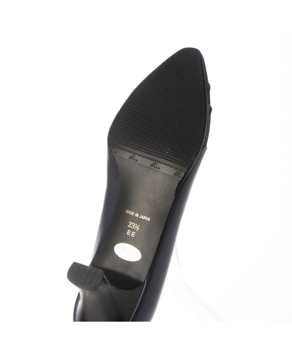 Riz raffinee <Riz raffinee>異素材ポインテッドトゥコンビパンプス 