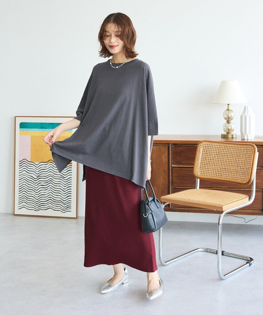 Green Parks スラブカットチュニック 