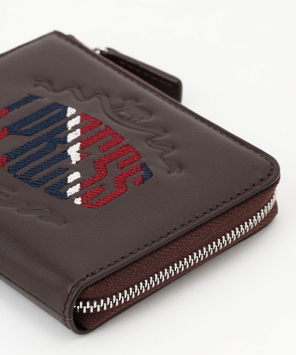 J.PRESS MEN 【MORPHO×J.PRESS】オーセンティックレジメンタル マルチウォレット(Ｌ字ラウンドファスナー) 