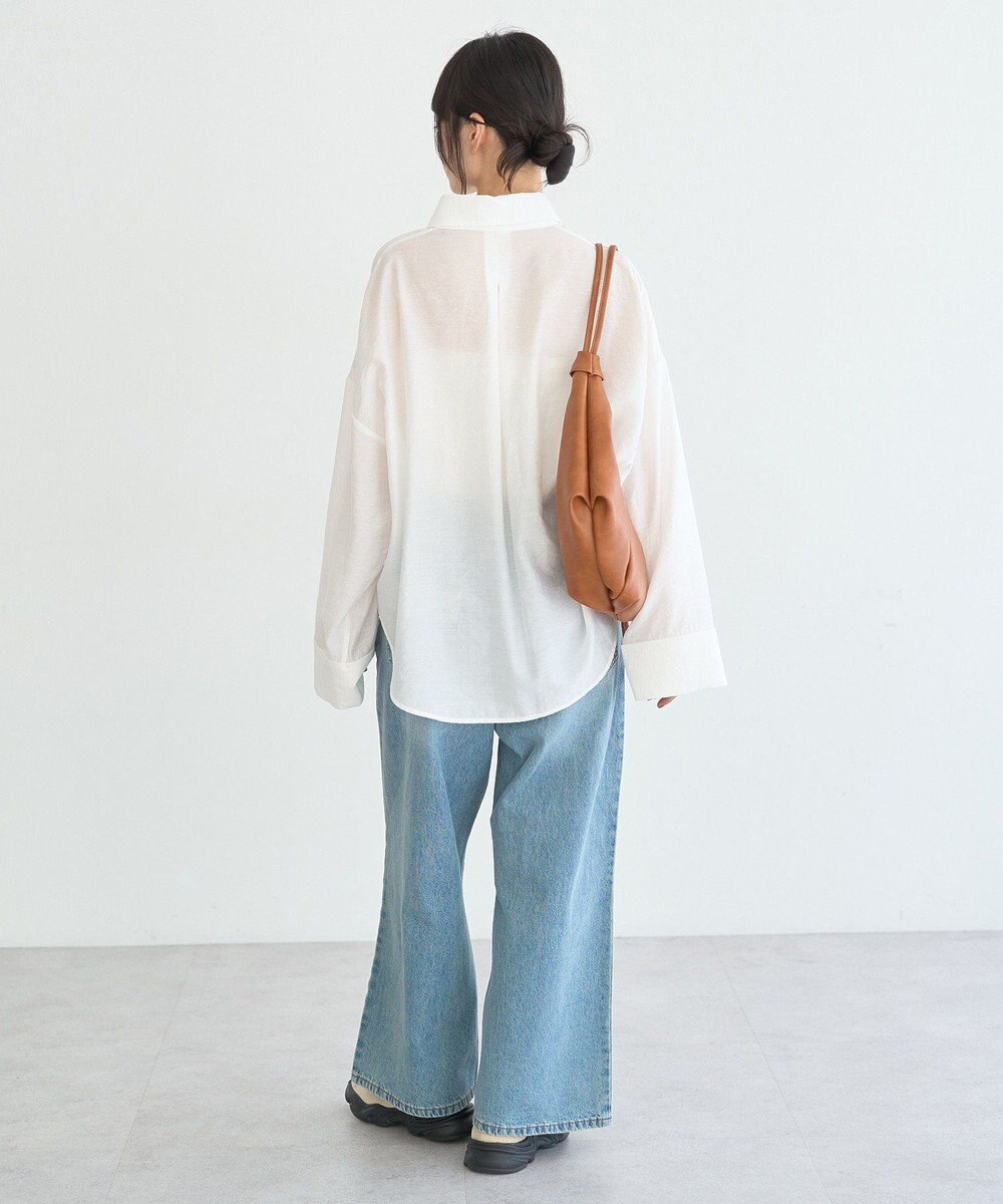 earth music&ecology Ｗポケットシャツ 