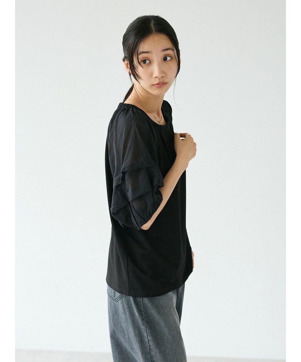 CRAFT STANDARD BOUTIQUE ホイップスリーブブラウス 