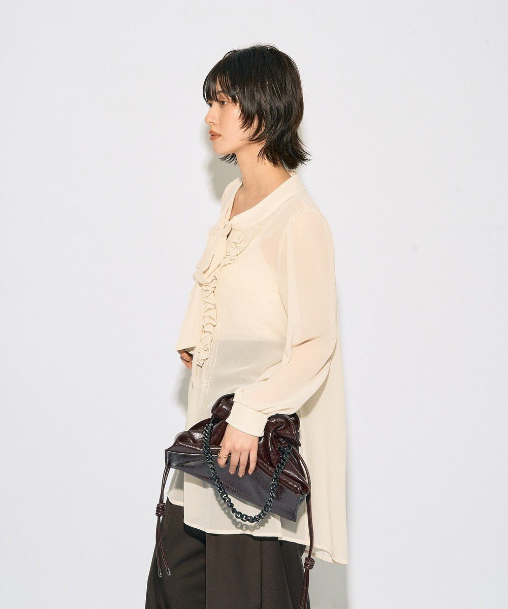 YECCA VECCA 【archive】フリルボウタイブラウス 