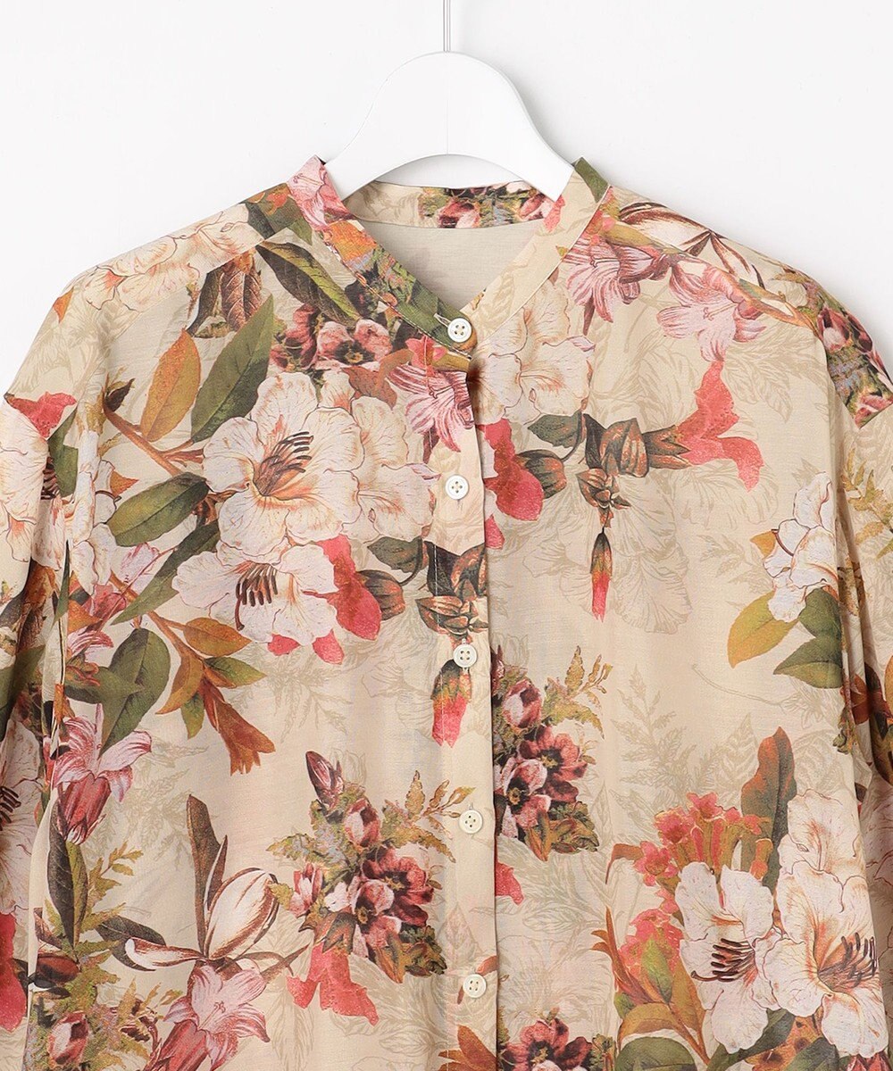 自由区 S ボタニカルプリント ワンピース 