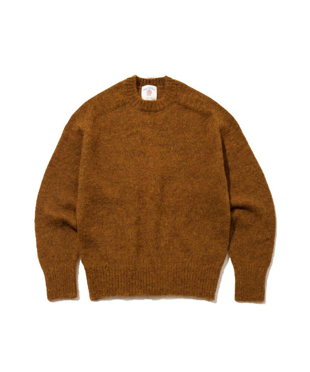 J.PRESS MEN 【J.PRESS ORIGINALS】Shaggy Dog Crew Neck Sweater / Japan Made 