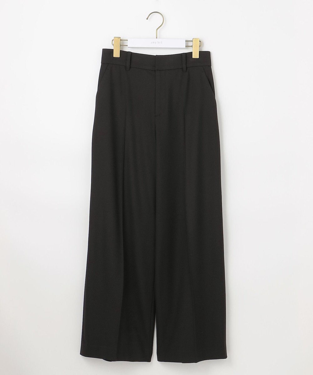 ANY SIS ビューティサーモ2WAYストレッチ ワイドパンツ 