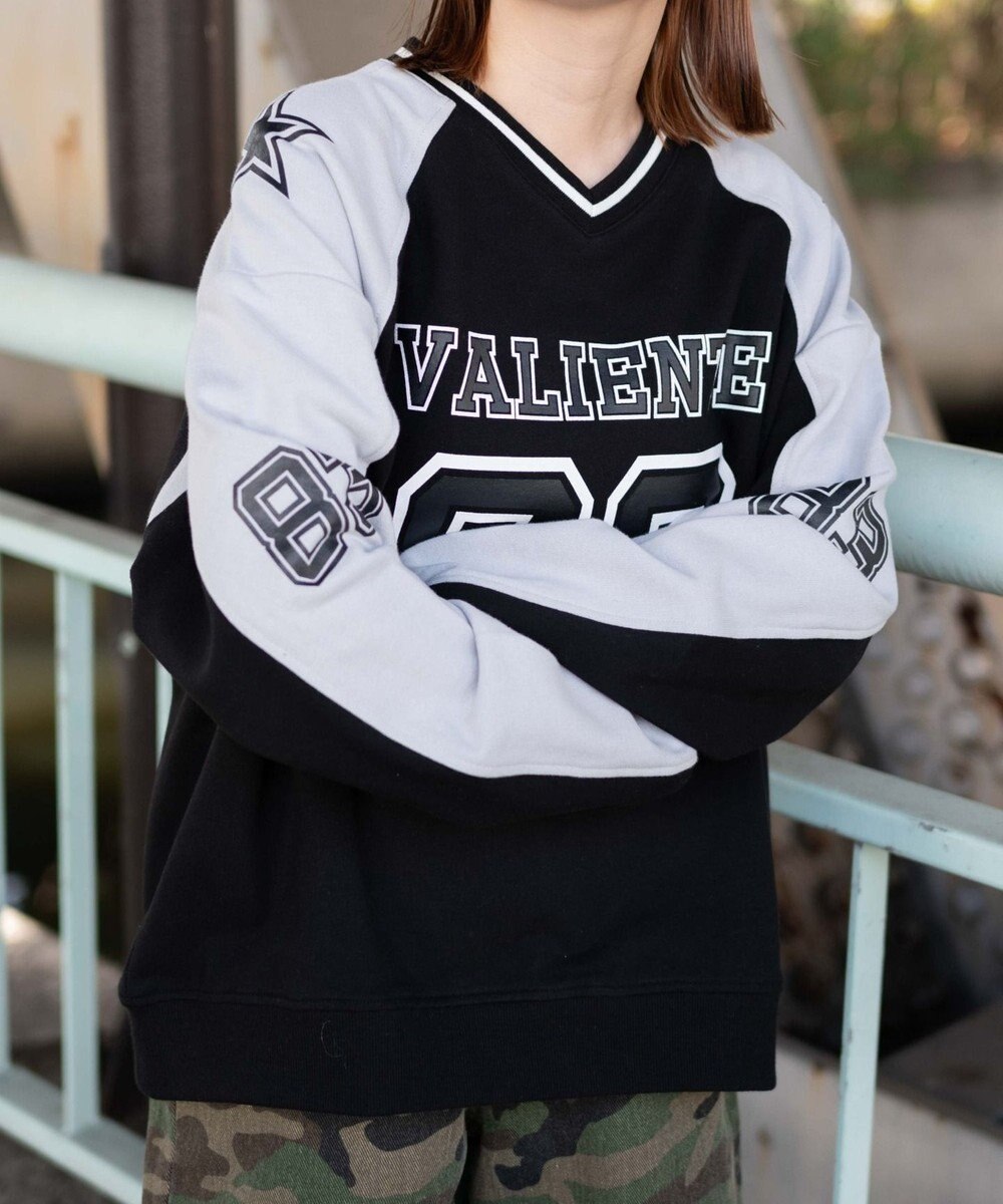 WEGO ナンバリングビッグスウェット 