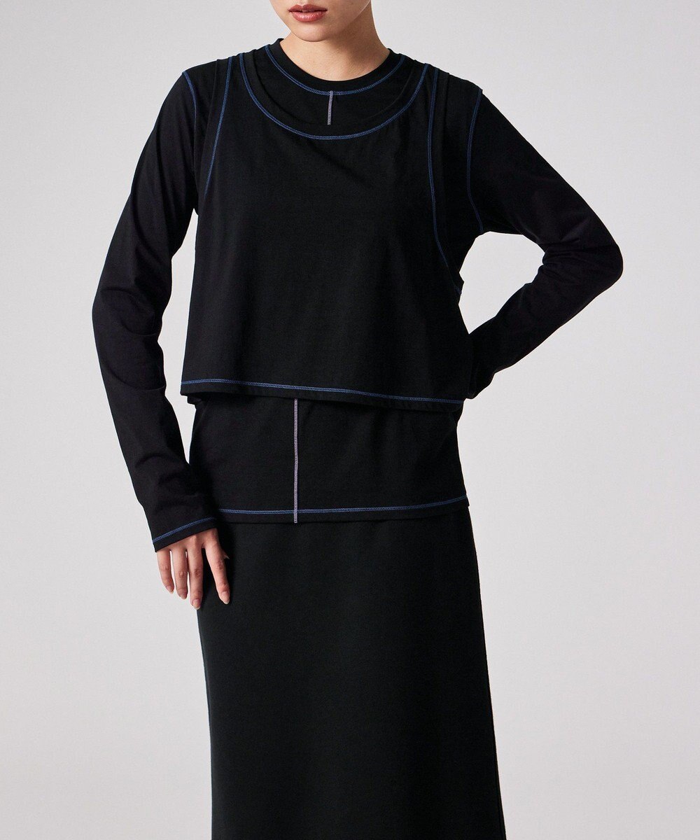 Paul Smith レイヤード シアー カットソー 