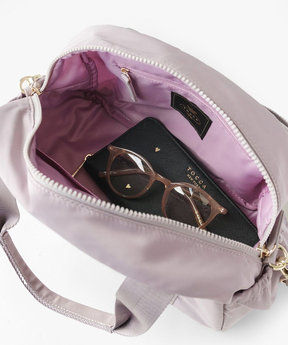 TOCCA 【WEB＆一部店舗限定】【一部カラー撥水】AMIRARE NYLON BOSTON M ボストンバッグ 