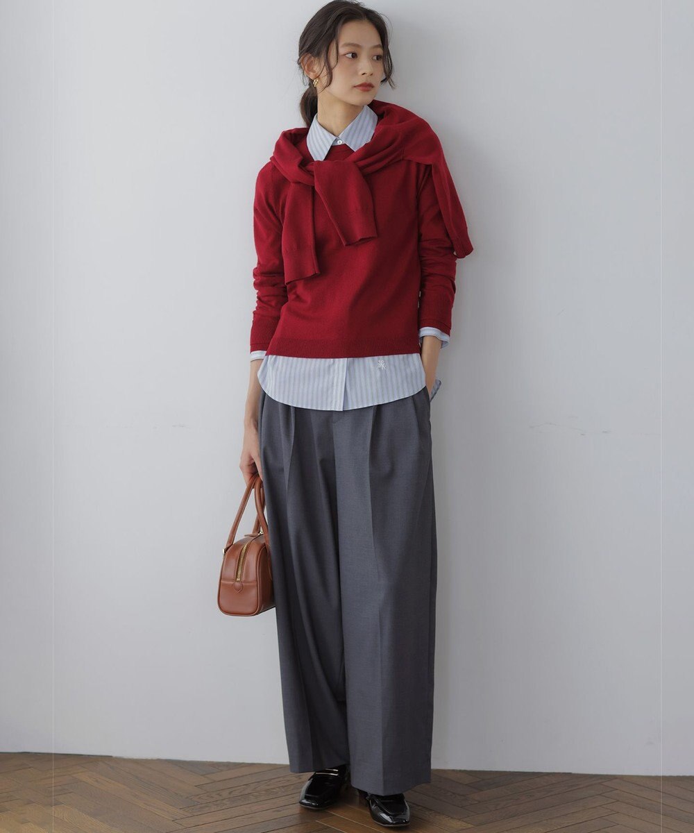 組曲 S ニューシックニットクルーネックプルオーバー 