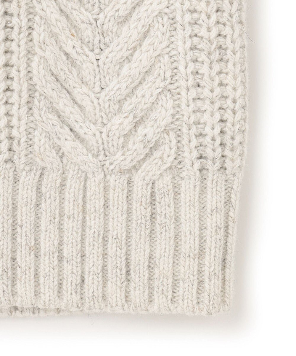 JOSEPH HOMME ヴィスコースメランジケーブル  クルーネック 