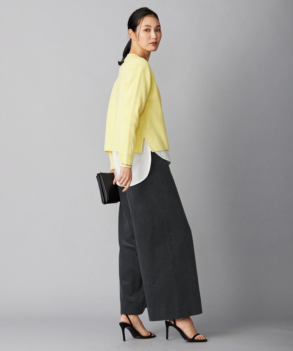 ICB 【洗える】 MIZUHIKI ニットプルオーバー 