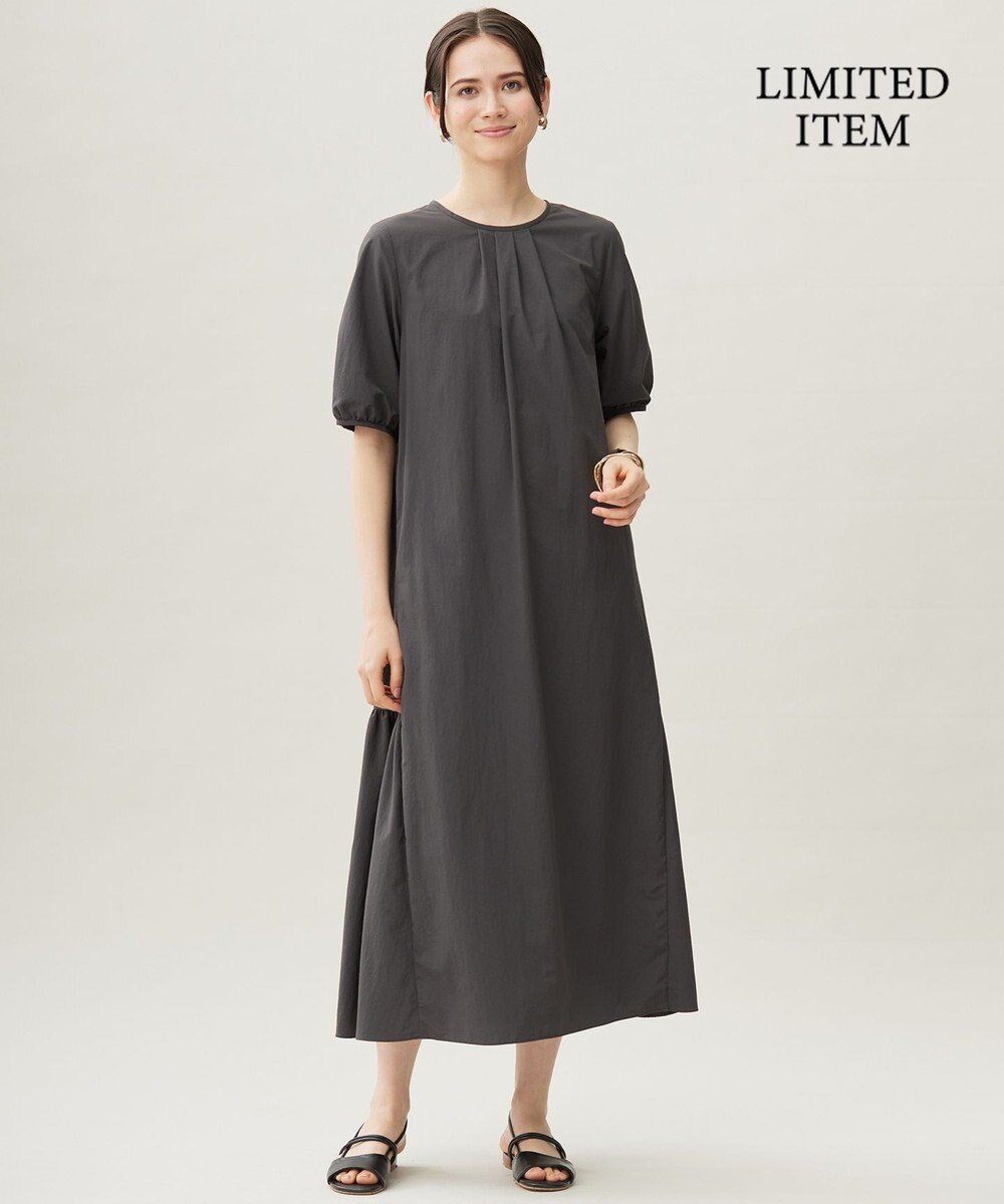 自由区 【カタログ掲載・WEB限定・接触冷感・UVカット・洗える】ファンクショナル ドレス 