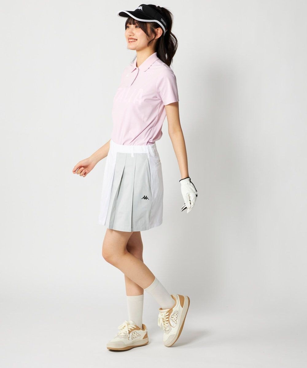 FILA GOLF／marie claire 【Kappa】ハーフプリーツスカート 