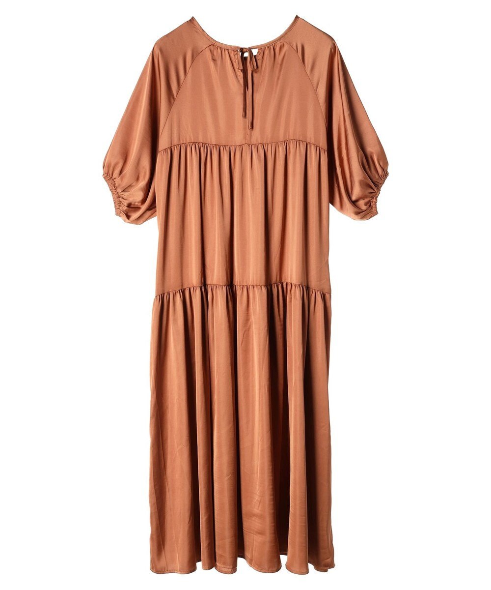 Green Parks armonia．ティアード切り替えワンピース 