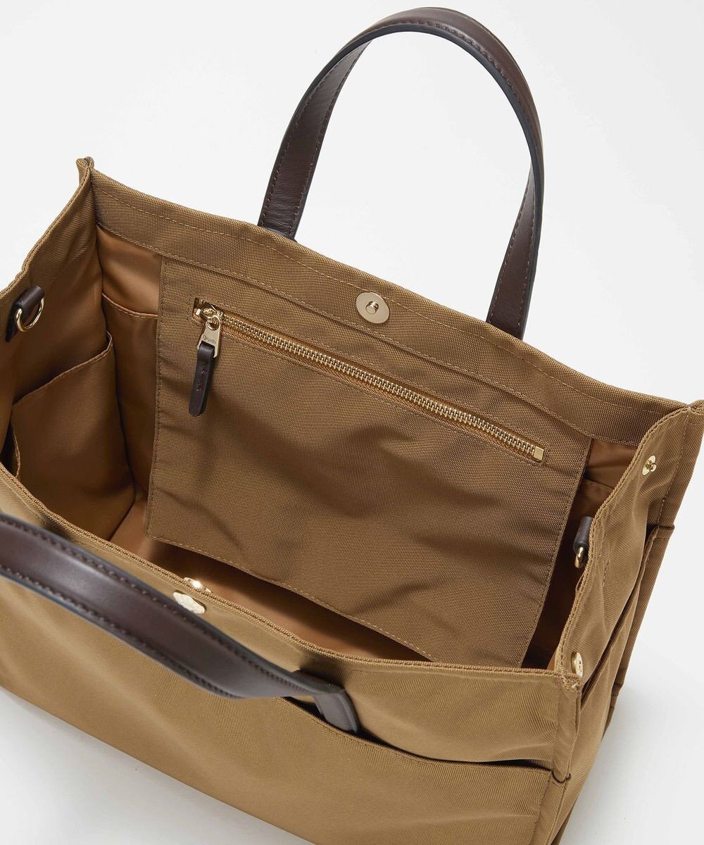 TOPKAPI LEE11月号掲載！【Breath TOPKAPI】撥水 マルチway スクエア A4 トートバッグ / 10ポケット 