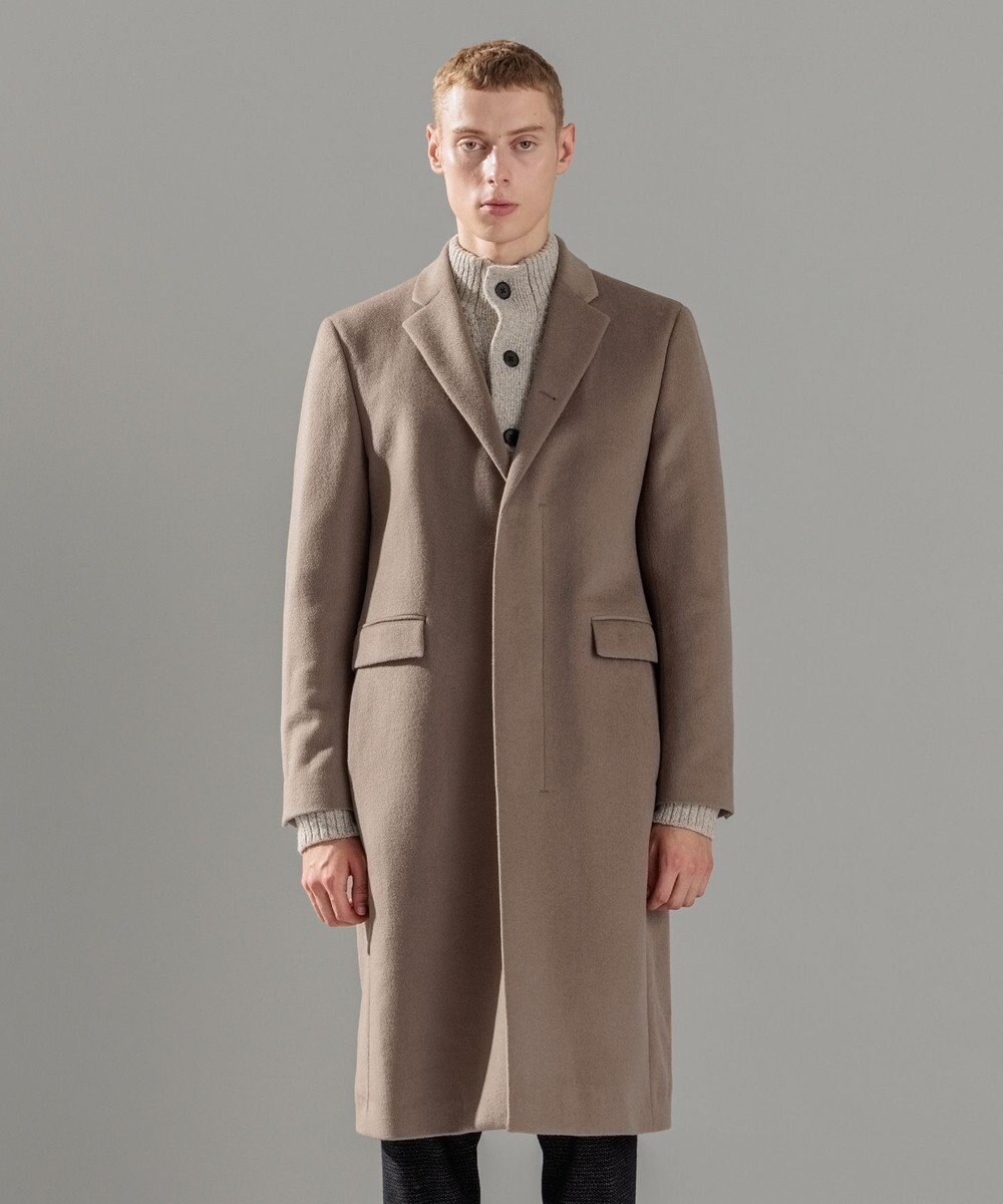 JOSEPH HOMME グロッシーウール　チェスターコート 