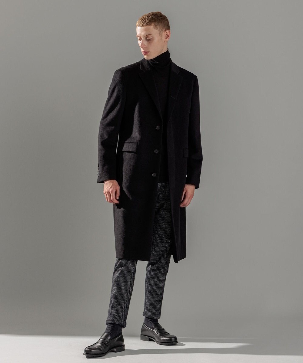 JOSEPH HOMME グロッシーウール　チェスターコート 