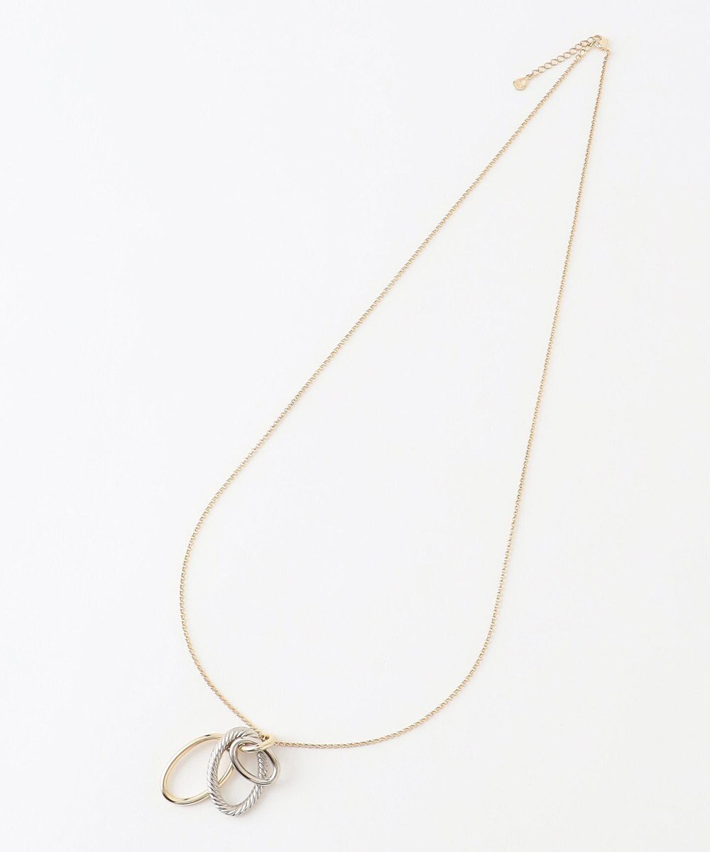 23区 トリプル リング ネックレス 