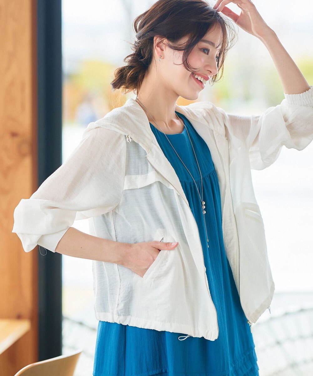 Tiaclasse シアーフードパーカー 