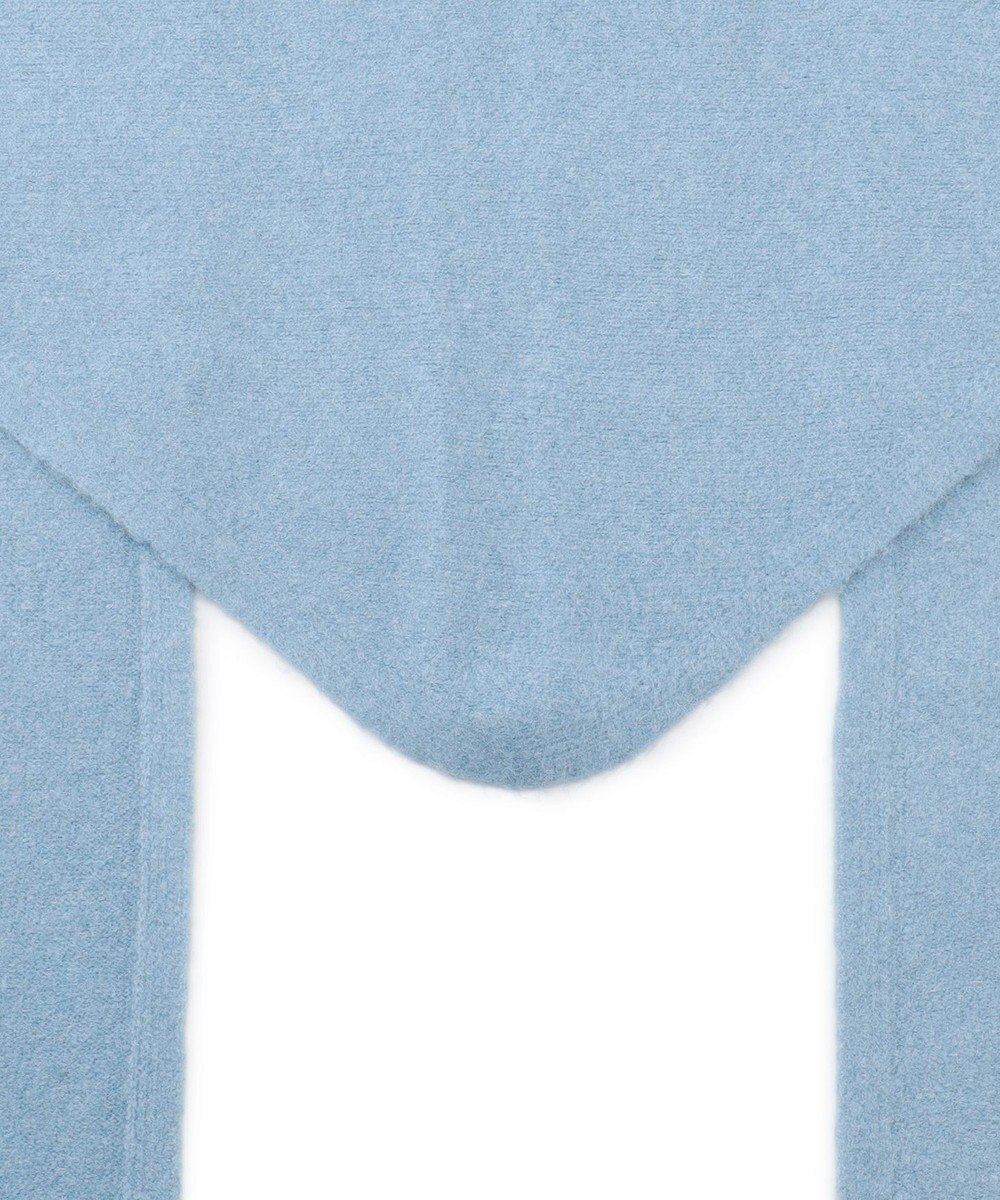 UNFILO 【WEB/一部店舗限定】ふわふわニット 三角ストール 