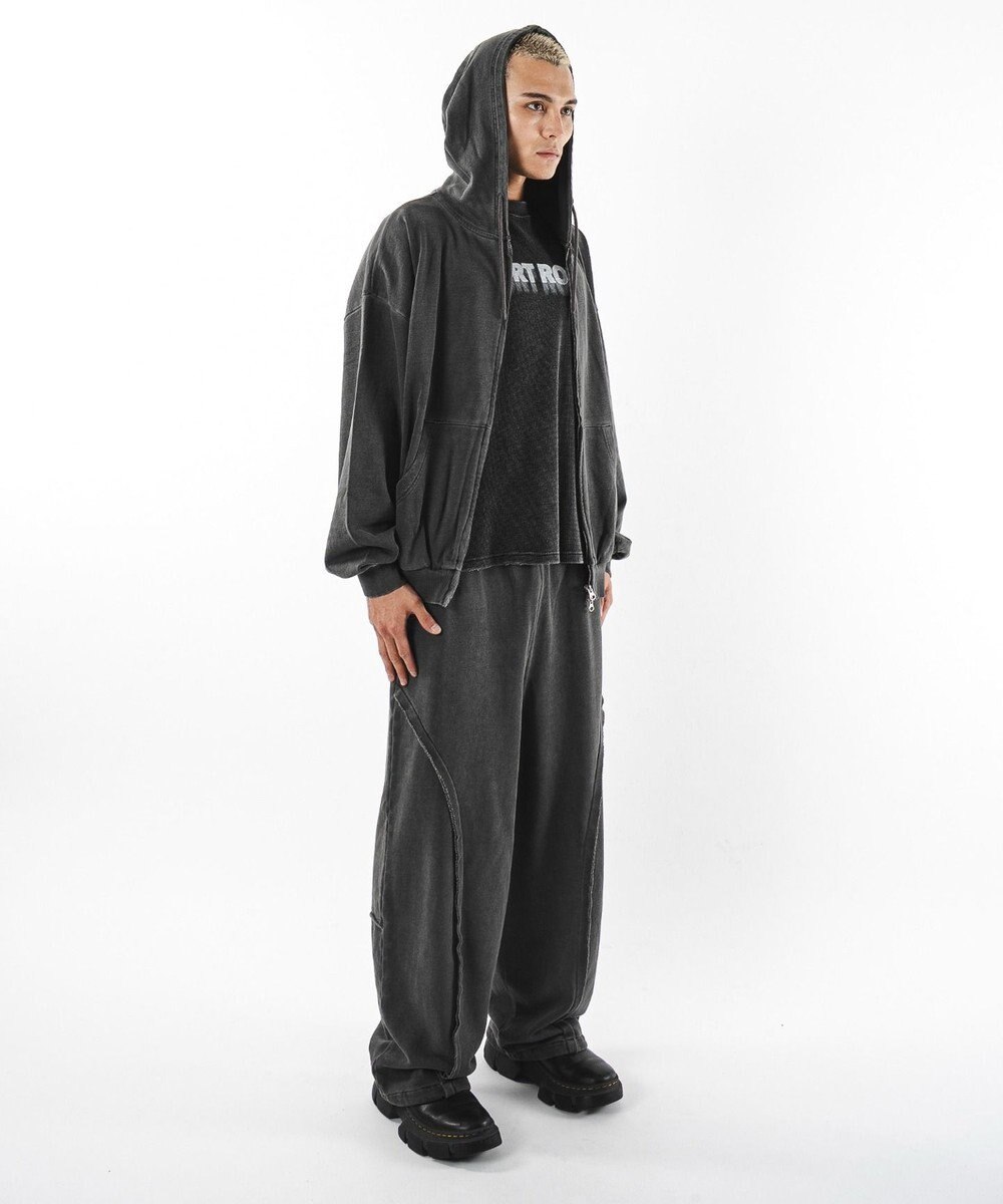 WEGO 【ユニセックス着用ITEM】バルーンBIGダブルZIPパーカー 