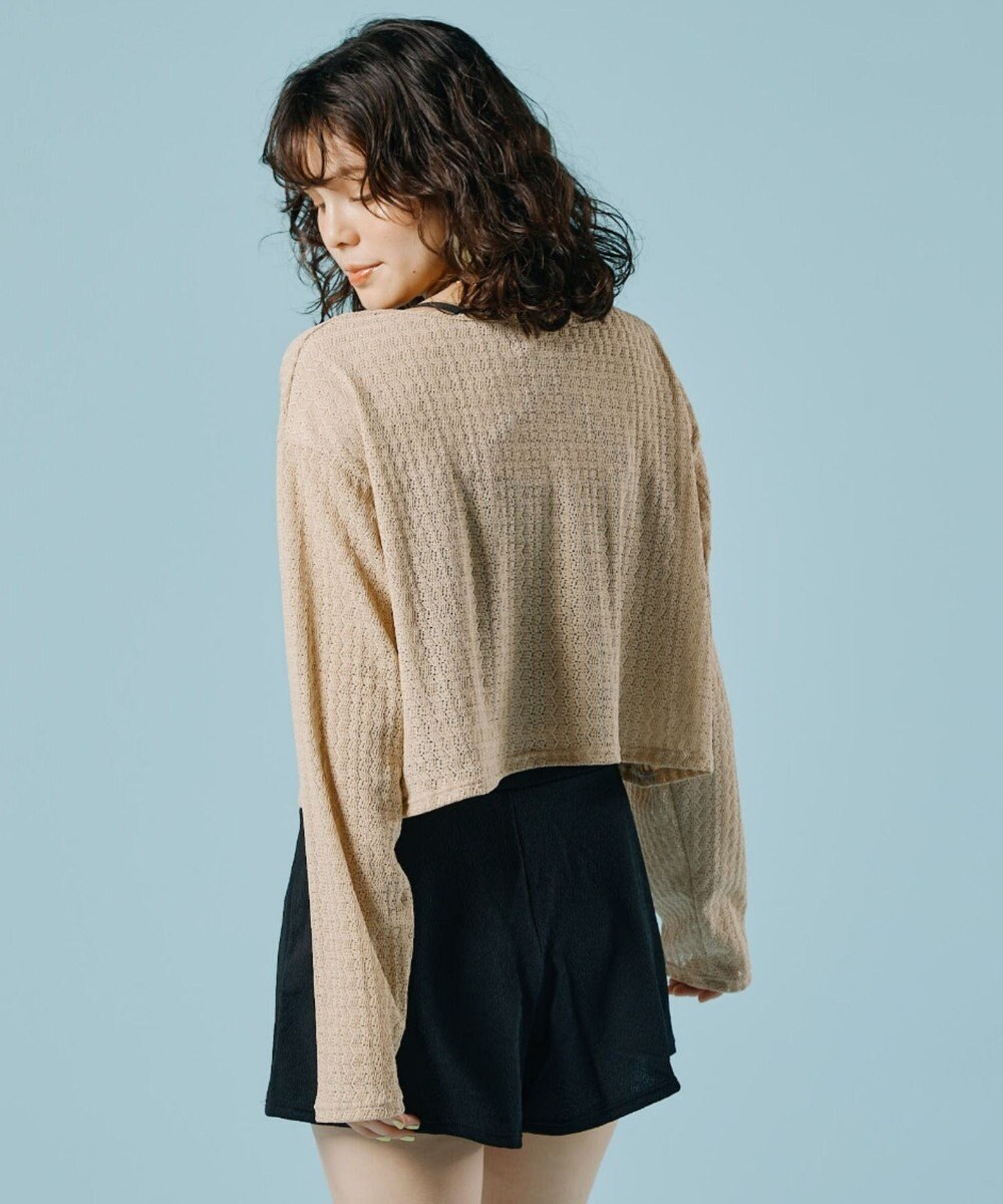 San-ai Resort（三愛水着楽園） 【WEB限定】ニットレーストップス付き4点セット水着 