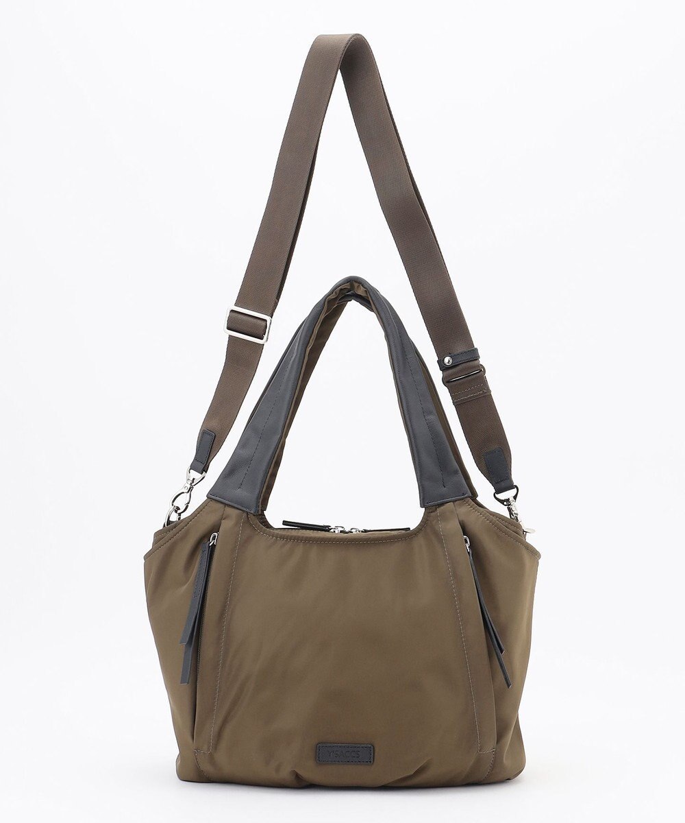 Y'SACCS ふんわりラウンド2WAYトート Mサイズ 