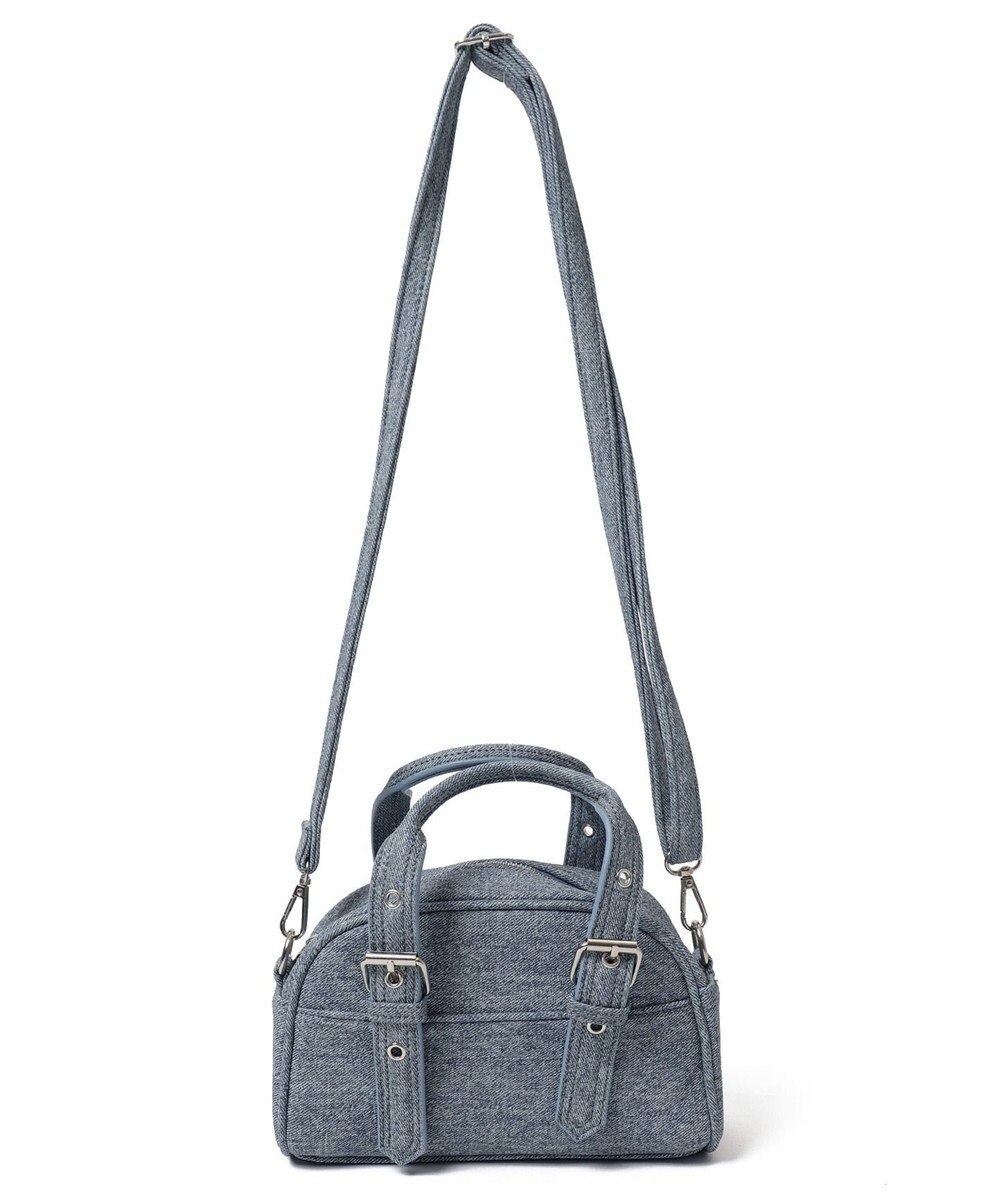 WEGO ハトメハンドルミニボストンショルダー 