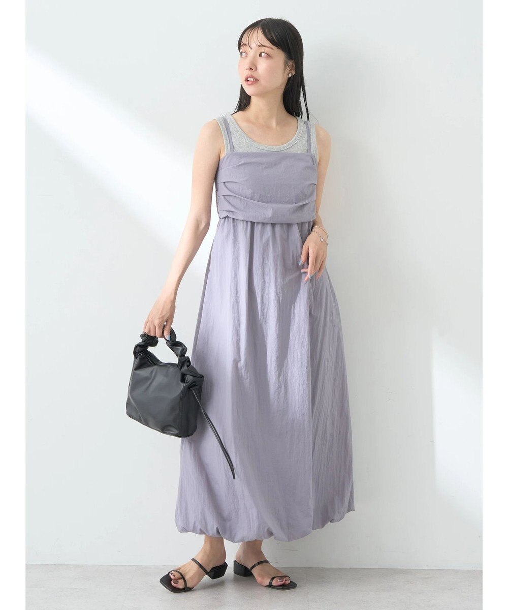 earth music&ecology テックバルーンキャミワンピース 