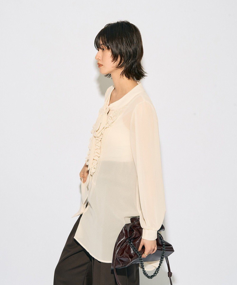 YECCA VECCA 【archive】フリルボウタイブラウス 