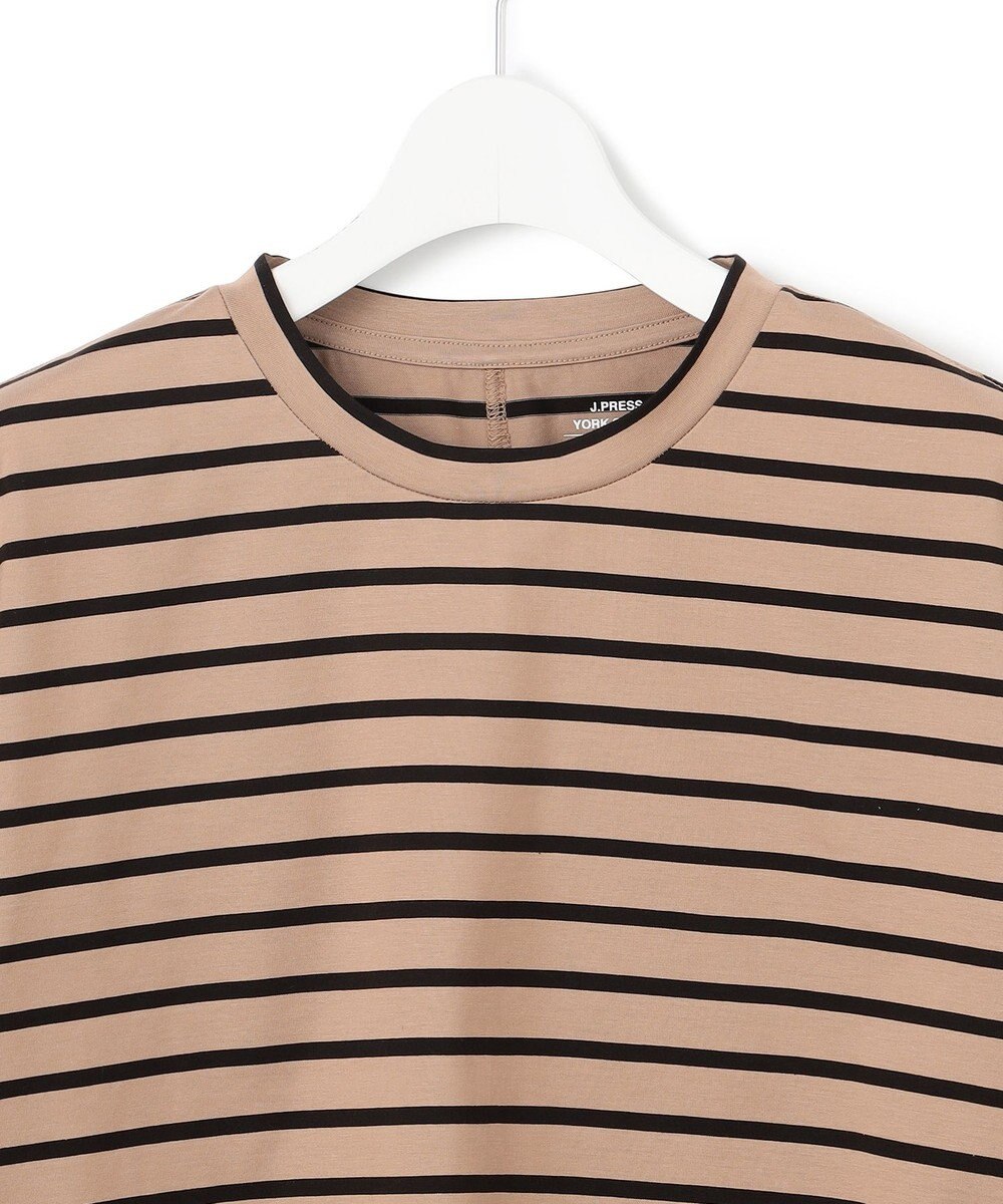 J.PRESS YORK STREET 【WOMEN】フレンチスリーブ ボーダーTシャツ 