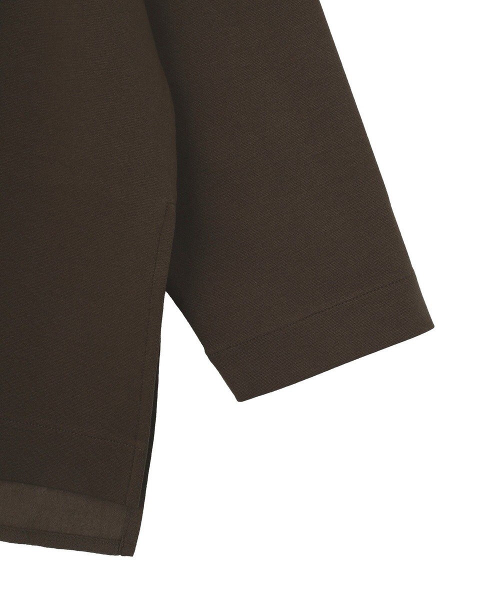 AMERICAN HOLIC Vネック裾異素材ポンチプルオーバー 