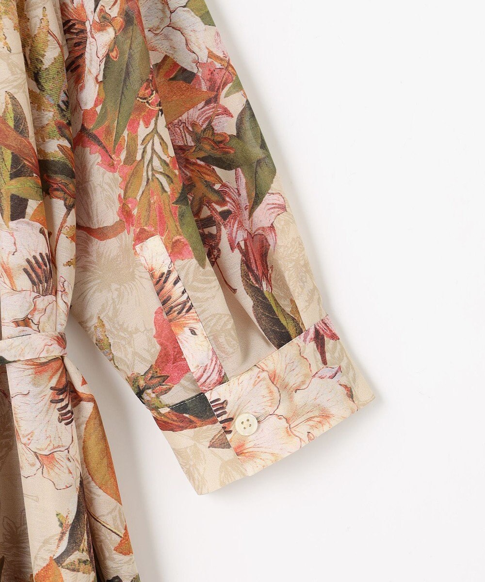 自由区 S ボタニカルプリント ワンピース 