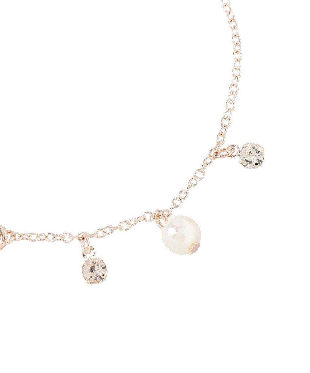 Maison de FLEUR リボンパールブレスレット 