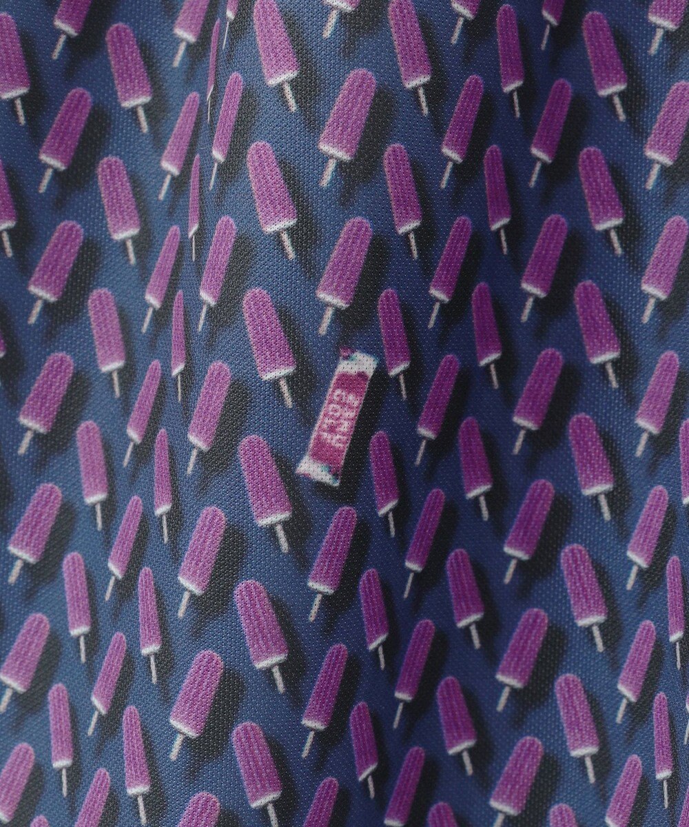 23区GOLF 【WOMEN】【接触冷感・UVケア・吸水速乾】アイス柄 切替ワンピース 