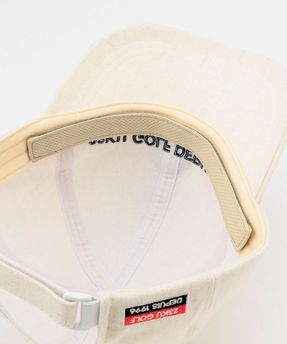 23区GOLF 【WOMEN】エシカルキャンパス キャップ 