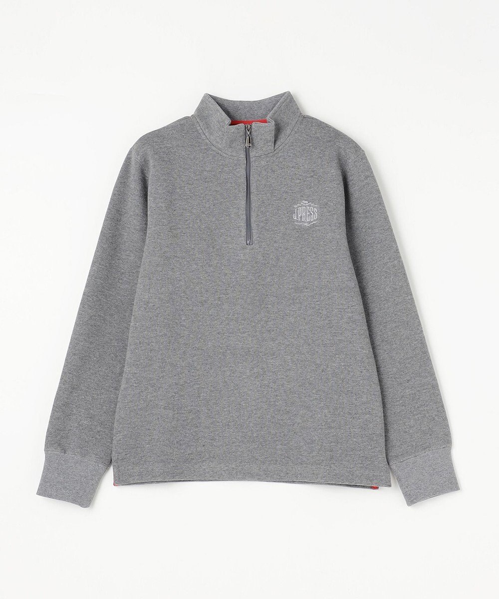 J.PRESS KIDS 【140-170cm】FRONT JIP ハーフジップトレーナー 