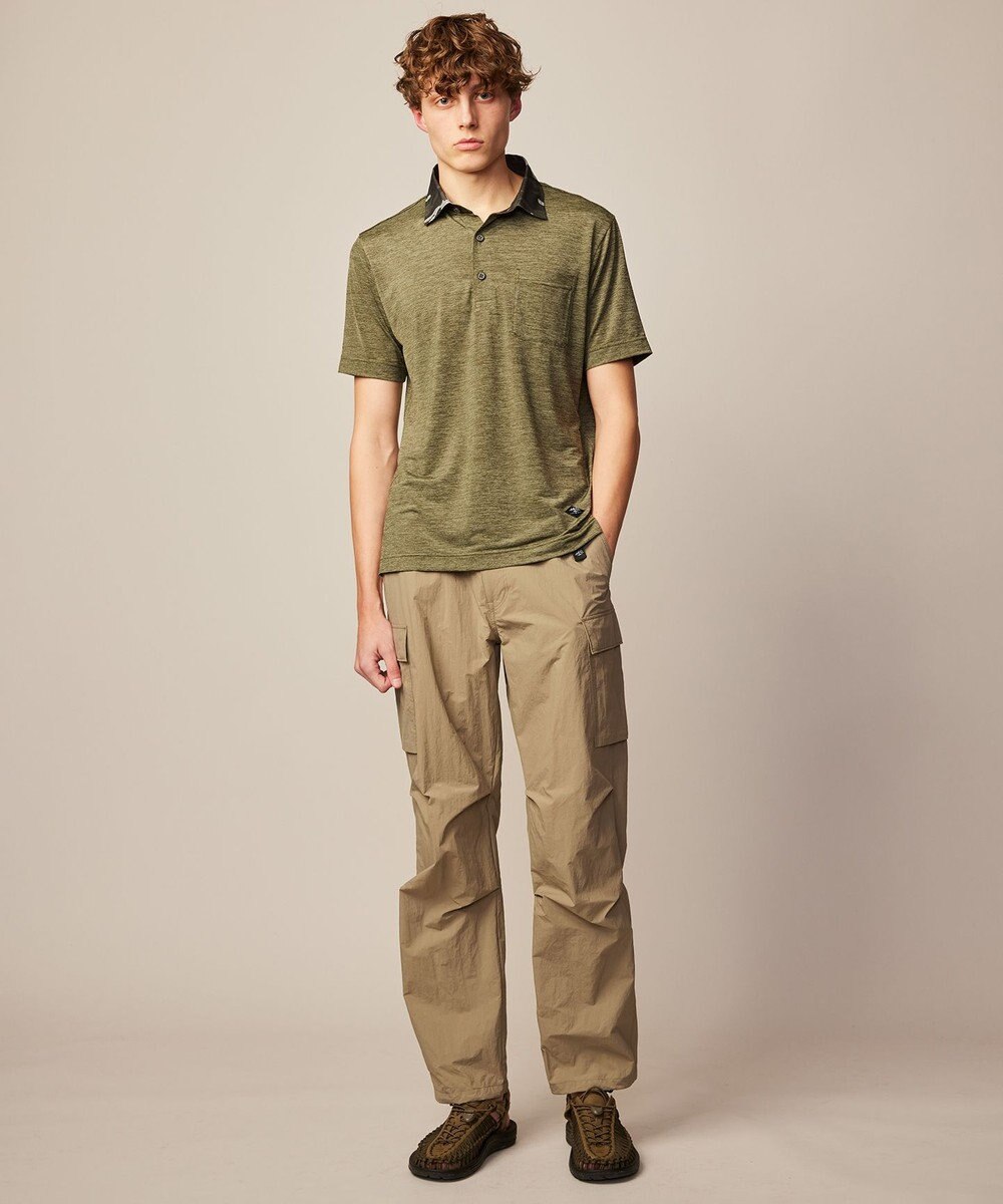 JOSEPH ABBOUD MOUNTAIN 【ユニセックス・ECO撥水/抗菌性/軽量】タスランワッシャー クライミングカーゴ パンツ 