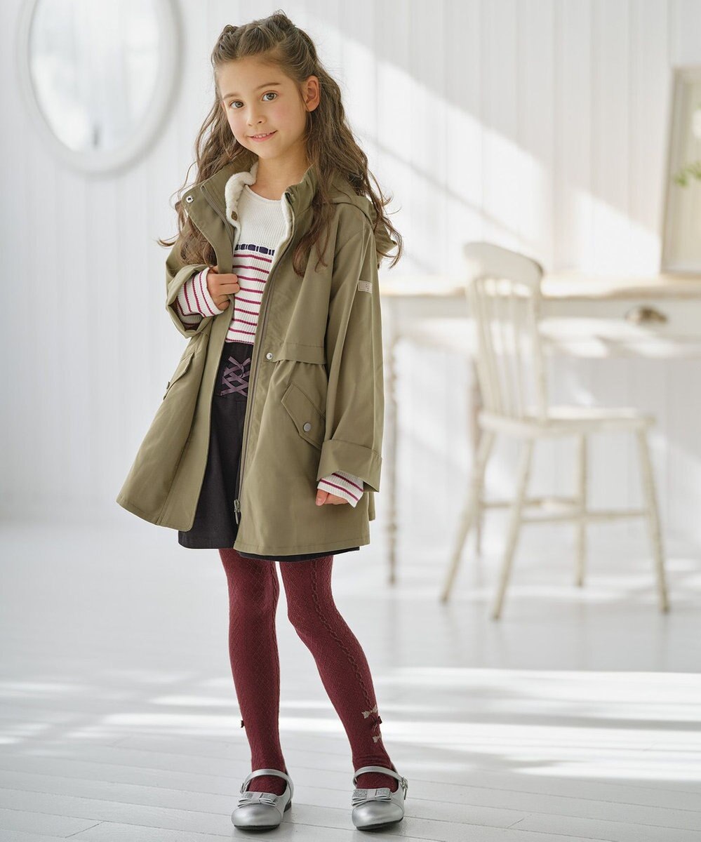 組曲 KIDS 【120-140㎝】3WAY モッズコート 