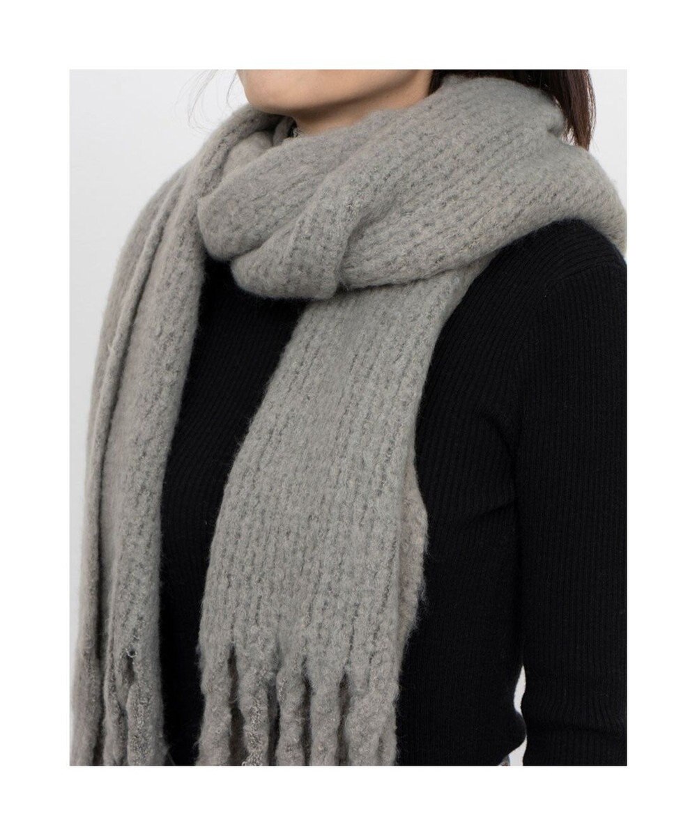 UNBILLION カシュネ cache nez / リサイクルポリラッセルニットストール 