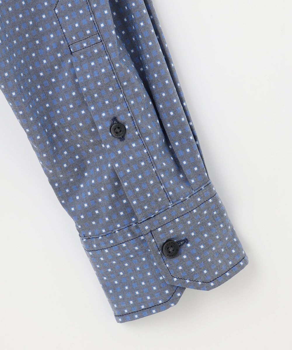 JOSEPH ABBOUD 【ストレッチ・洗える】ストレッチ プリント シャツ 