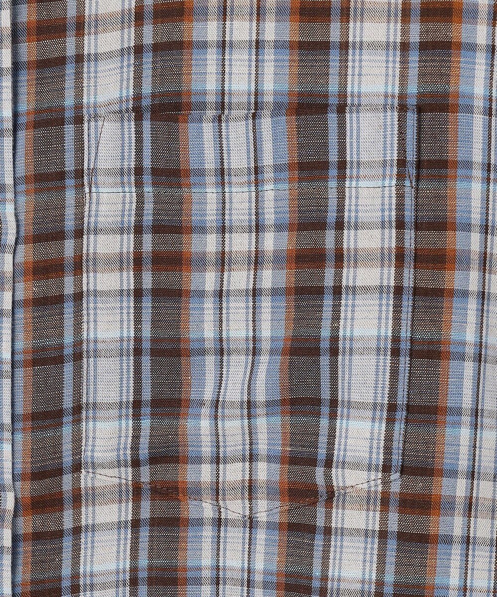 J.PRESS LADIES S 【一枚で着映え】リネンVisマドラス チェック シャツ ブラウス 