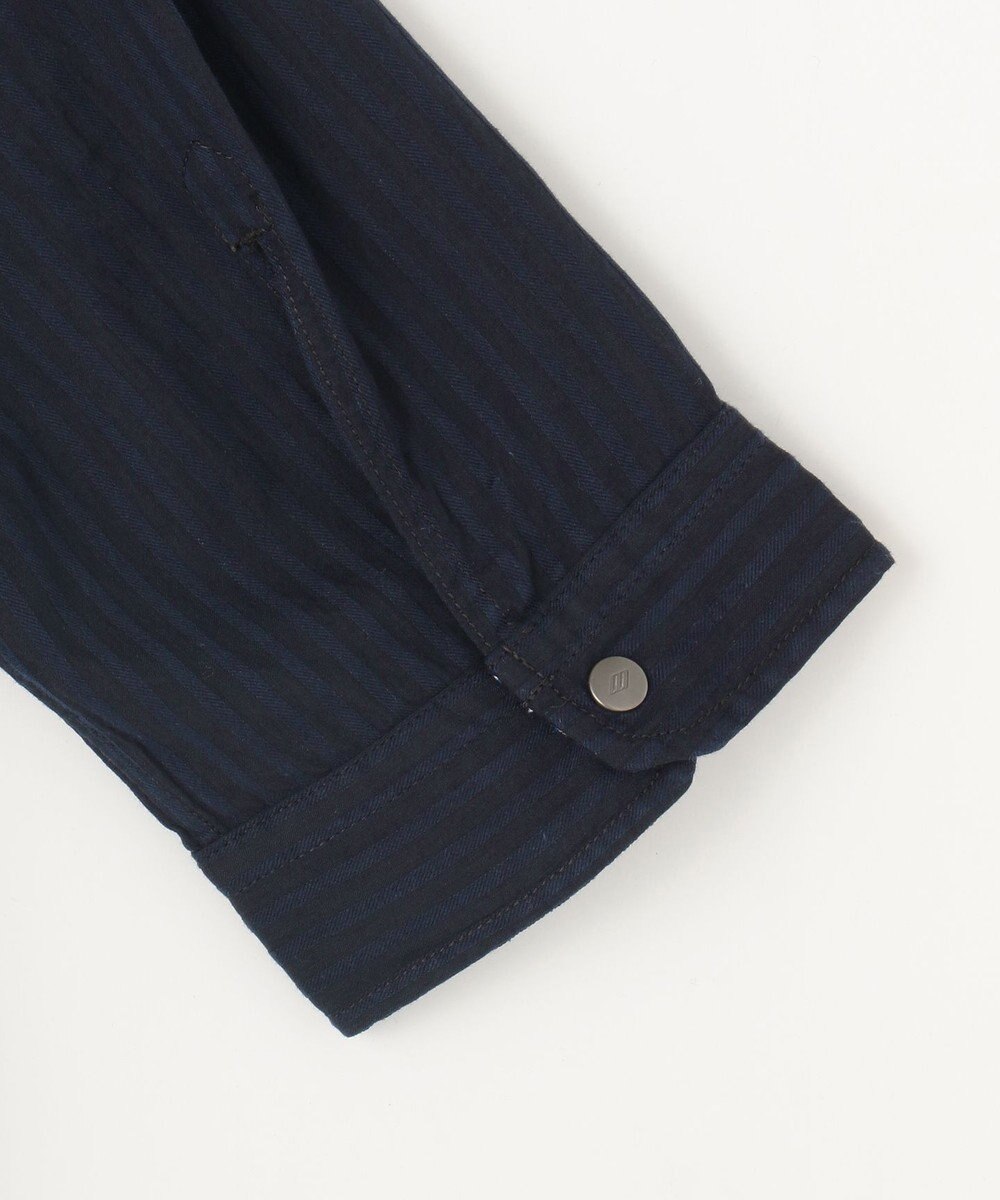 JOSEPH ABBOUD 【キングサイズ・2WAY/】ライトリバーシブルストライプシャツ 