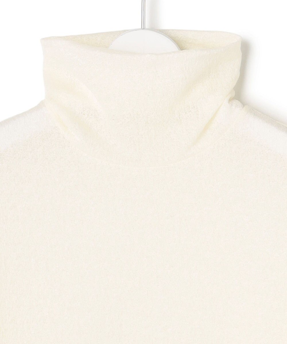 ICB 【先行予約・WEB限定】 コットンレーシージャガード ハイネックカットソー 