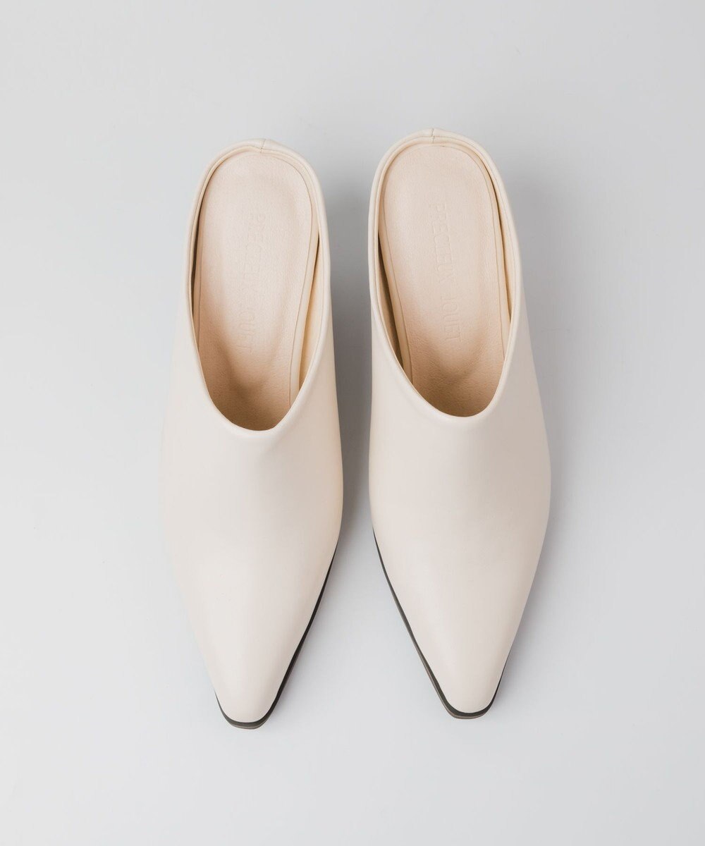 BONTRE 【PRECIEUX JOUET/プレシュウジュエ】ポインテッドカントリーミュール 