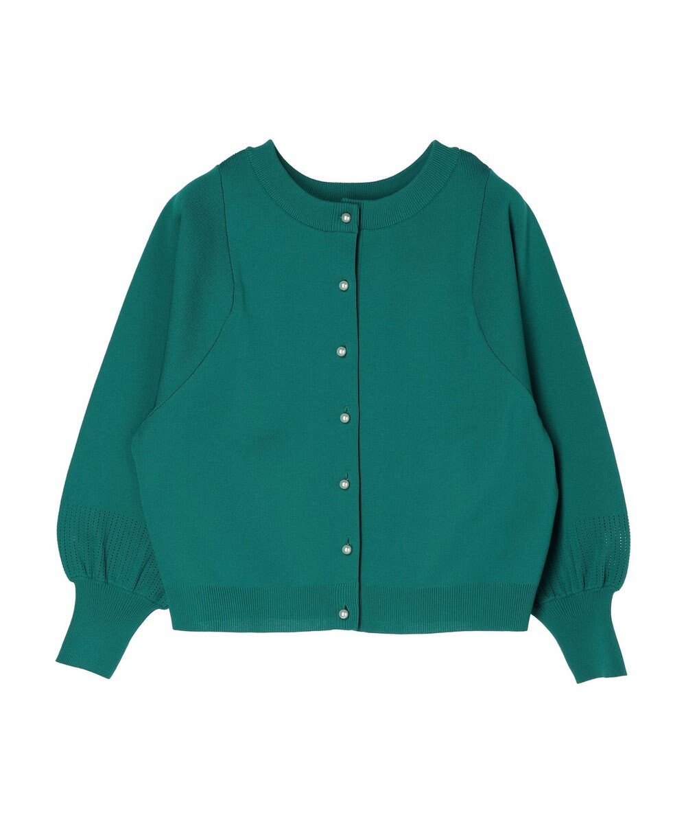 Green Parks ・ｆｕｒｒｙ　ｒａｔｅ２ｗａｙかる~いニットカーデ 