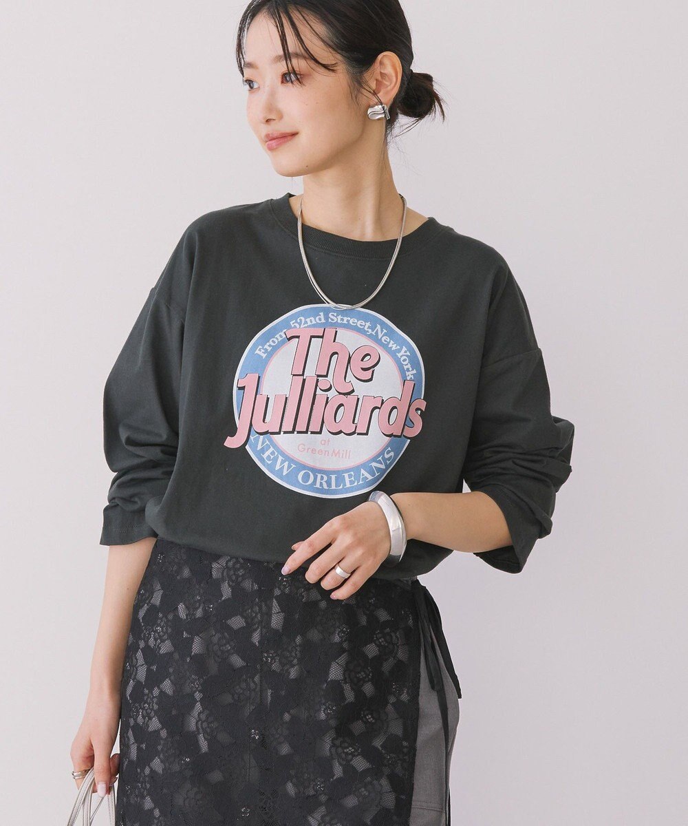 AMERICAN HOLIC サークルロゴプリントロングＴシャツ 