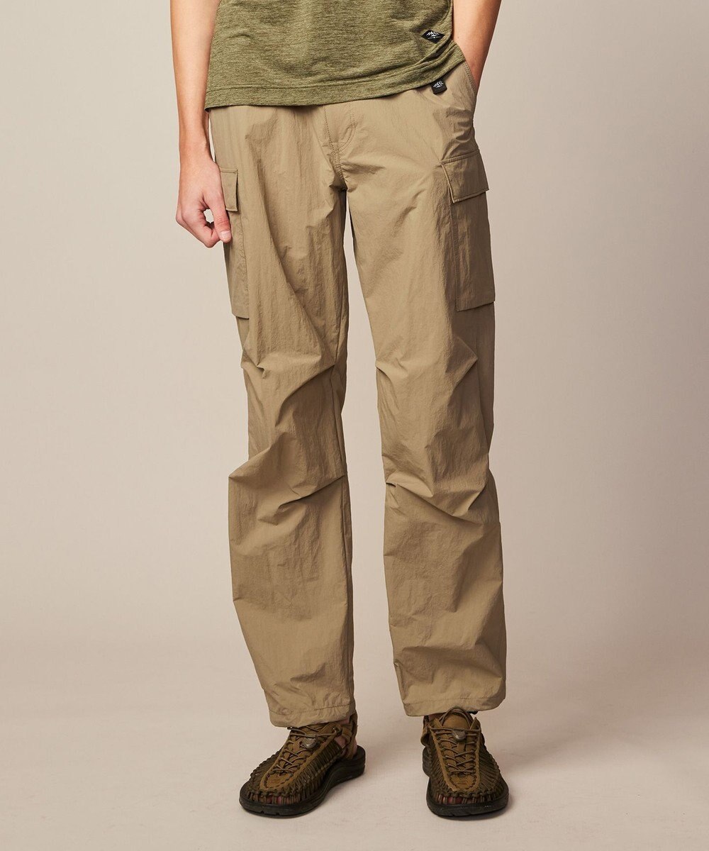 JOSEPH ABBOUD MOUNTAIN 【ユニセックス・ECO撥水/抗菌性/軽量】タスランワッシャー クライミングカーゴ パンツ 