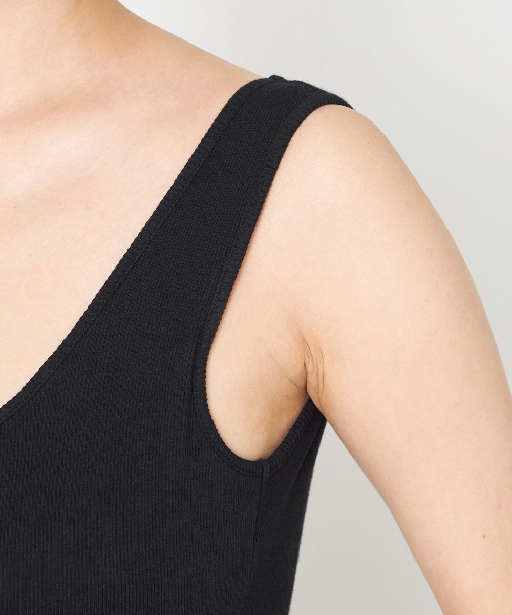 NAVE 【Nave・洗える/ストレッチ素材】ボディスーツ タンクトップ 